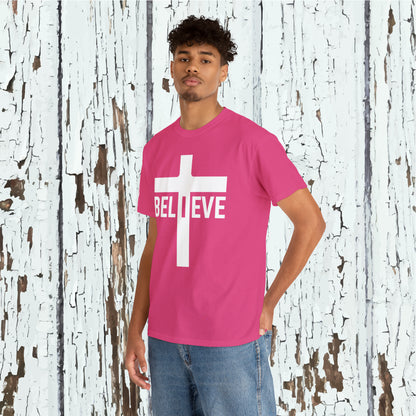 Believe Unisex Heavy Cotton Tee