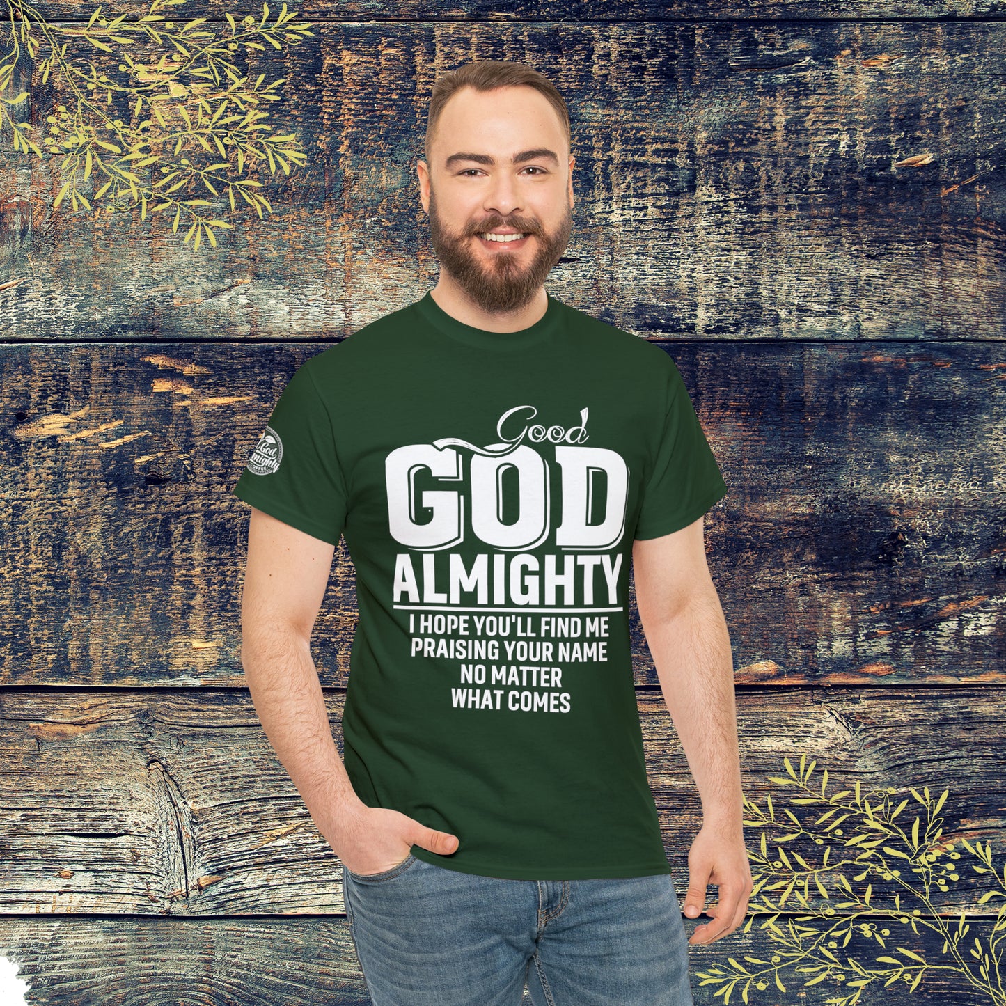 Good God Almighty Unisex Heavy Cotton Tee