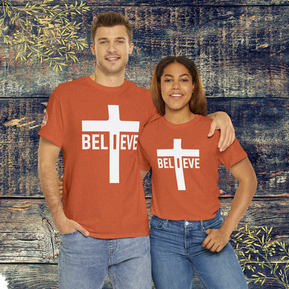 Believe Unisex Heavy Cotton Tee