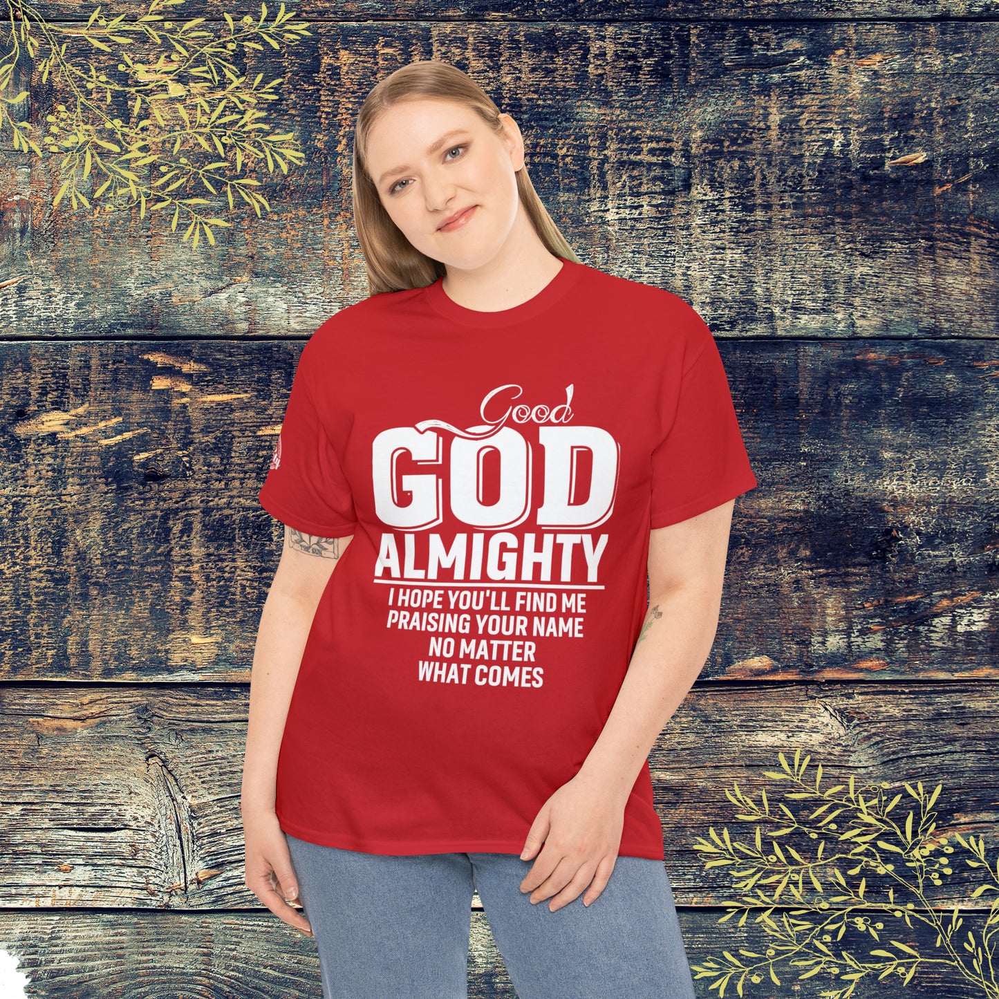 Good God Almighty Unisex Heavy Cotton Tee