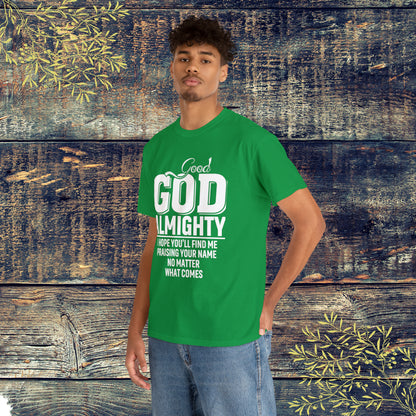 Good God Almighty Unisex Heavy Cotton Tee