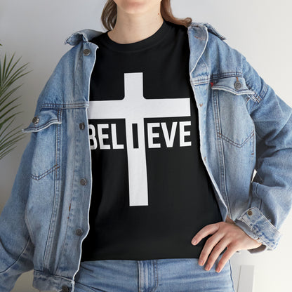 Believe Unisex Heavy Cotton Tee