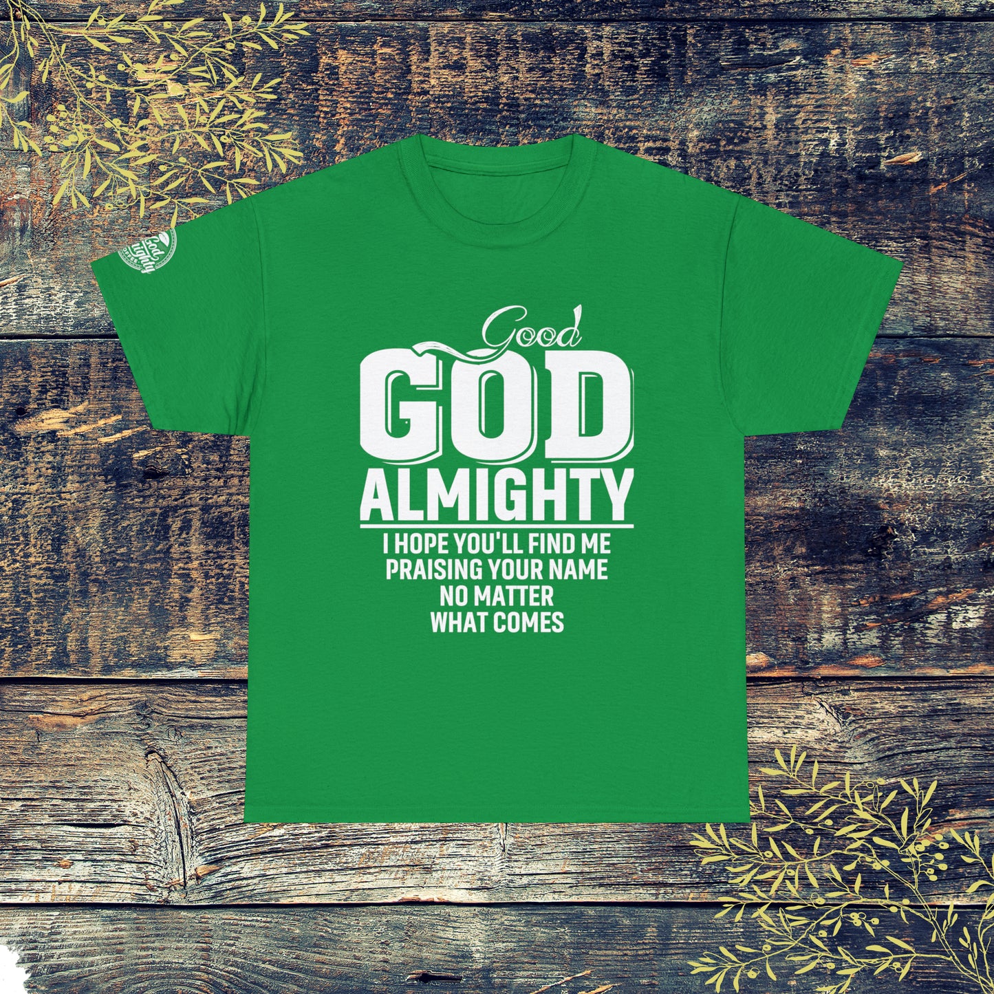 Good God Almighty Unisex Heavy Cotton Tee