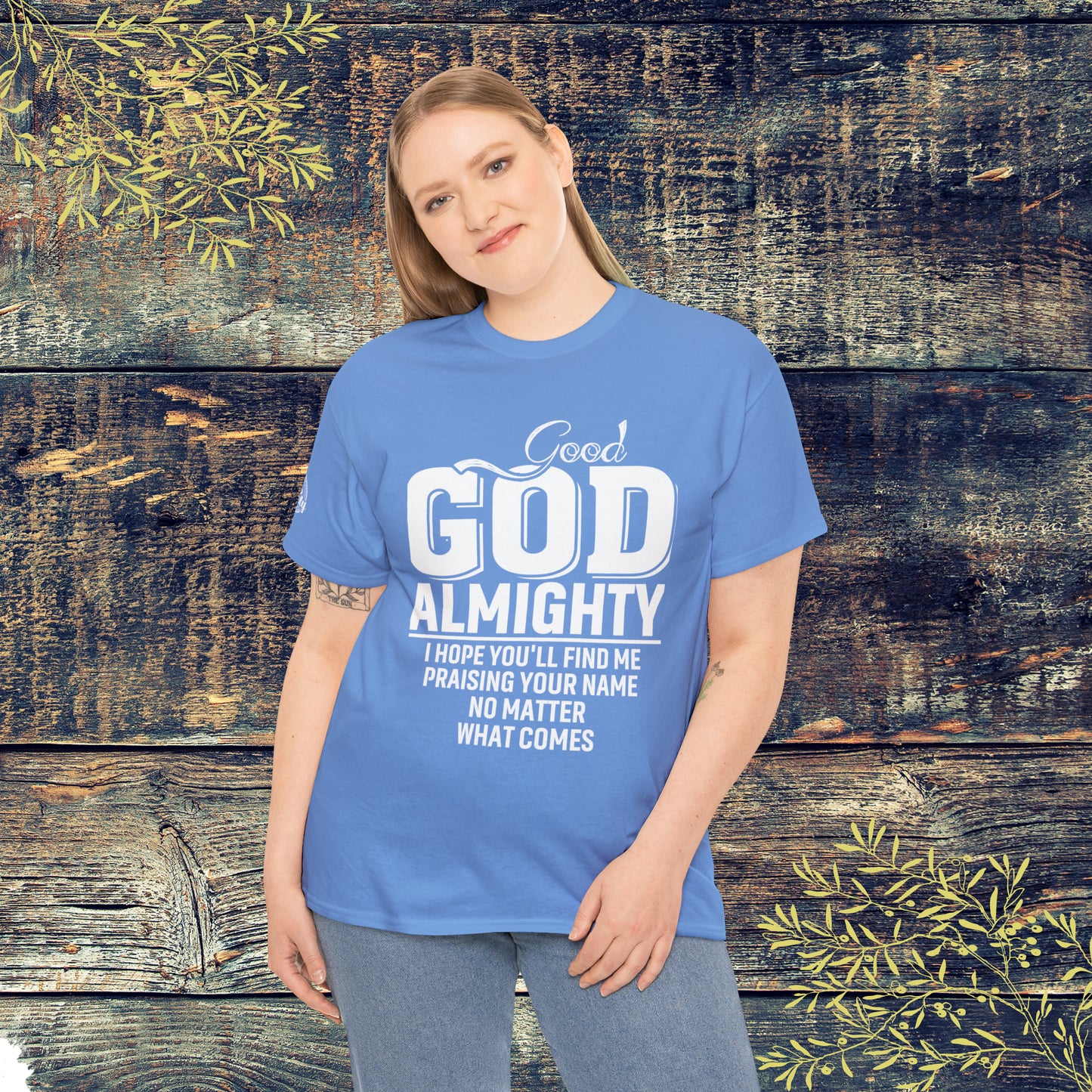 Good God Almighty Unisex Heavy Cotton Tee