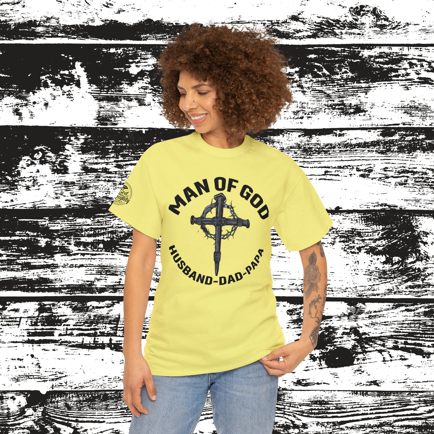 Man Of God Cotton Tee