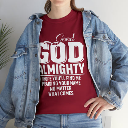 Good God Almighty Unisex Heavy Cotton Tee