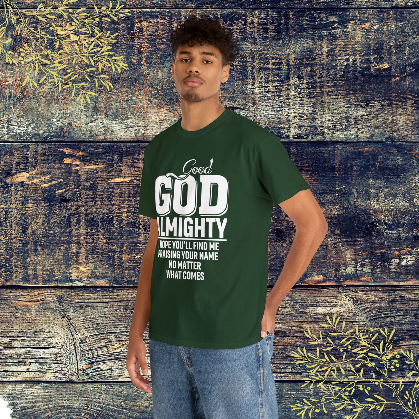 Good God Almighty Unisex Heavy Cotton Tee