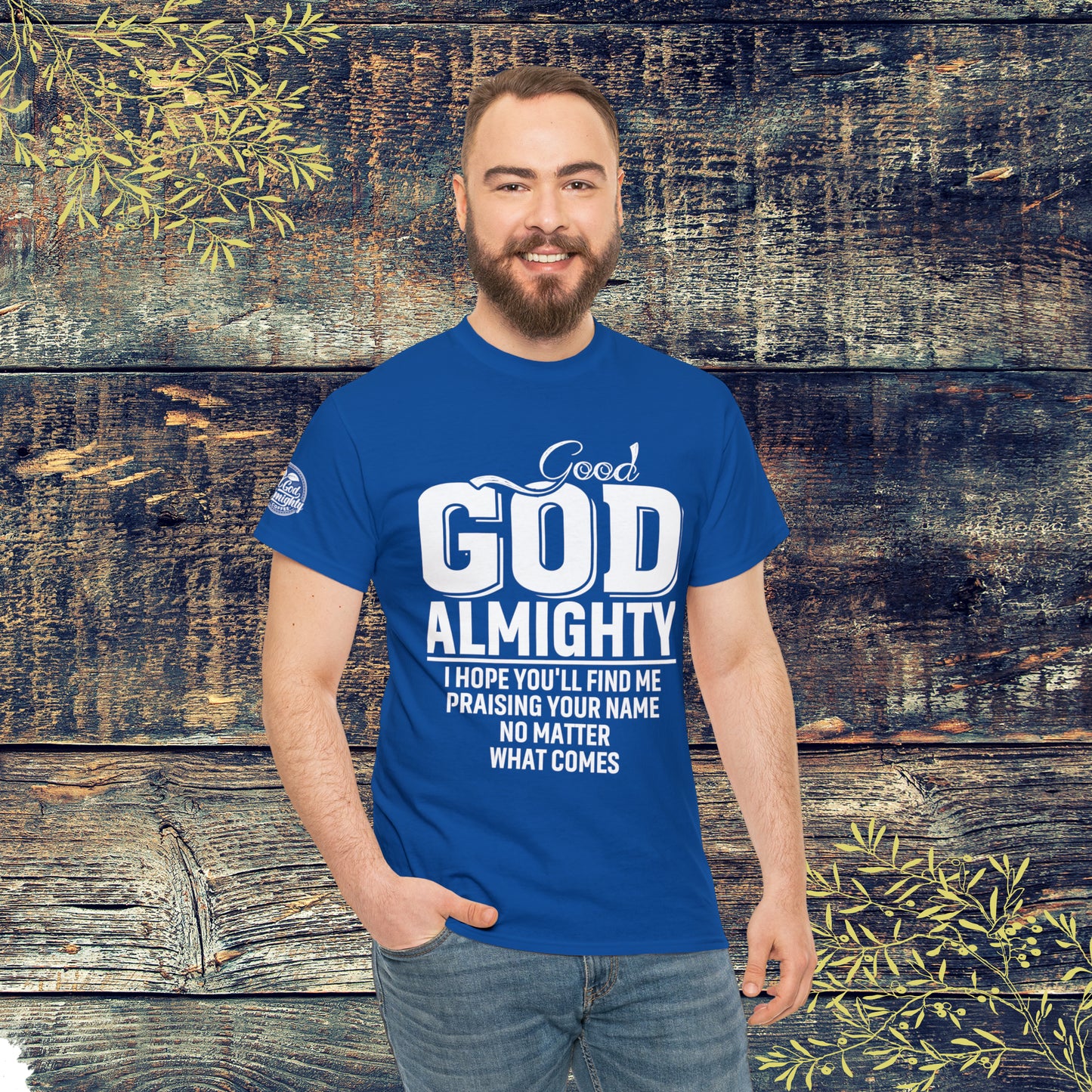 Good God Almighty Unisex Heavy Cotton Tee