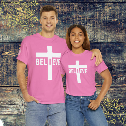 Believe Unisex Heavy Cotton Tee