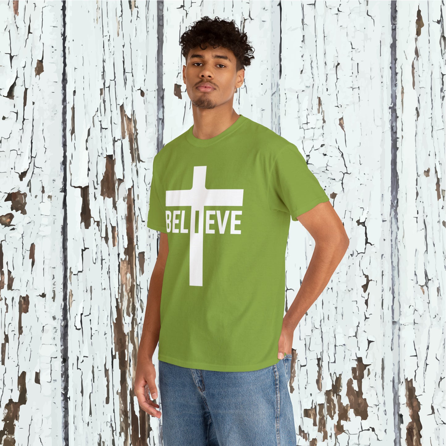 Believe Unisex Heavy Cotton Tee