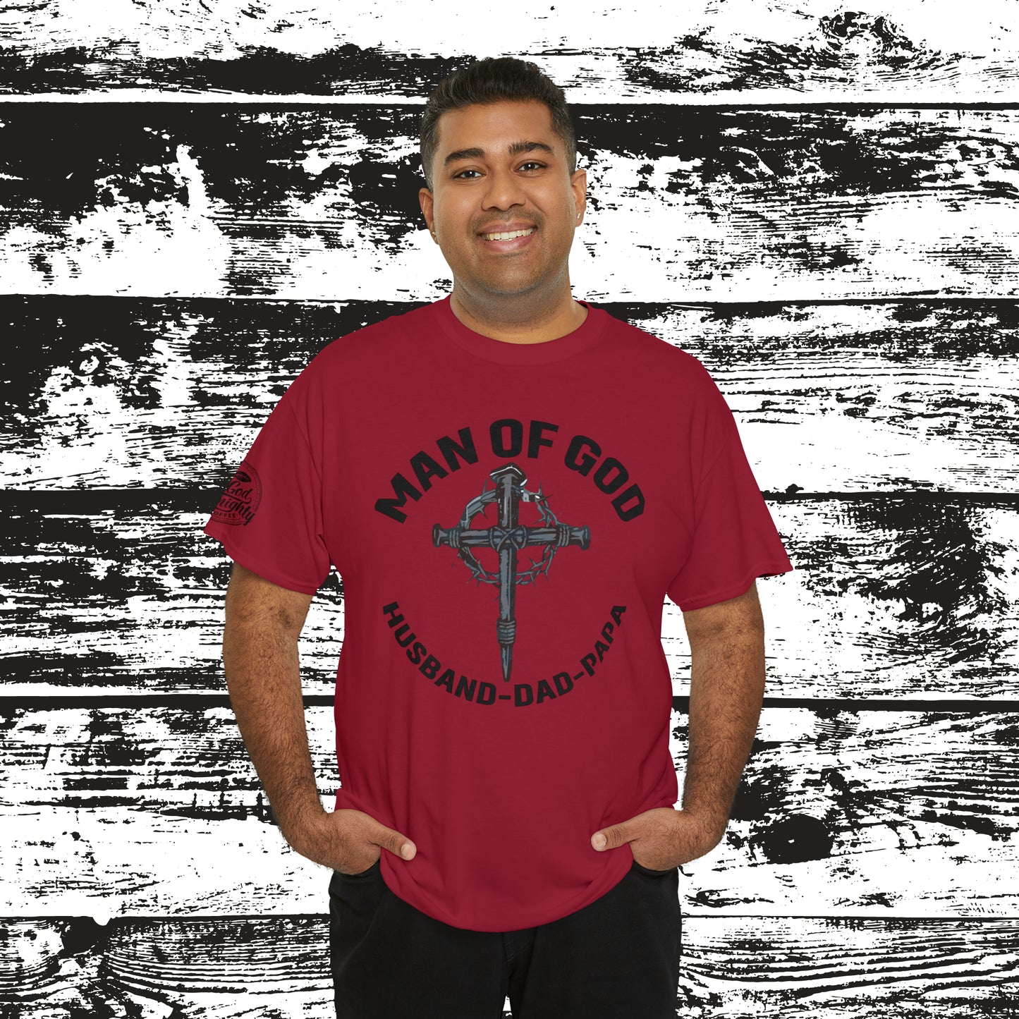 Man Of God Cotton Tee