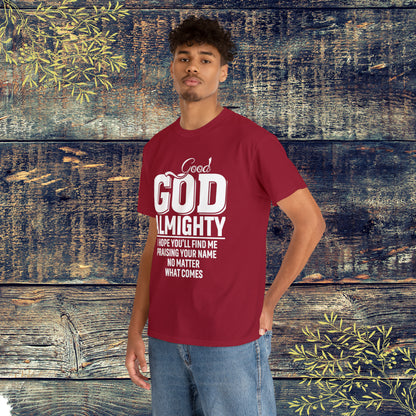 Good God Almighty Unisex Heavy Cotton Tee