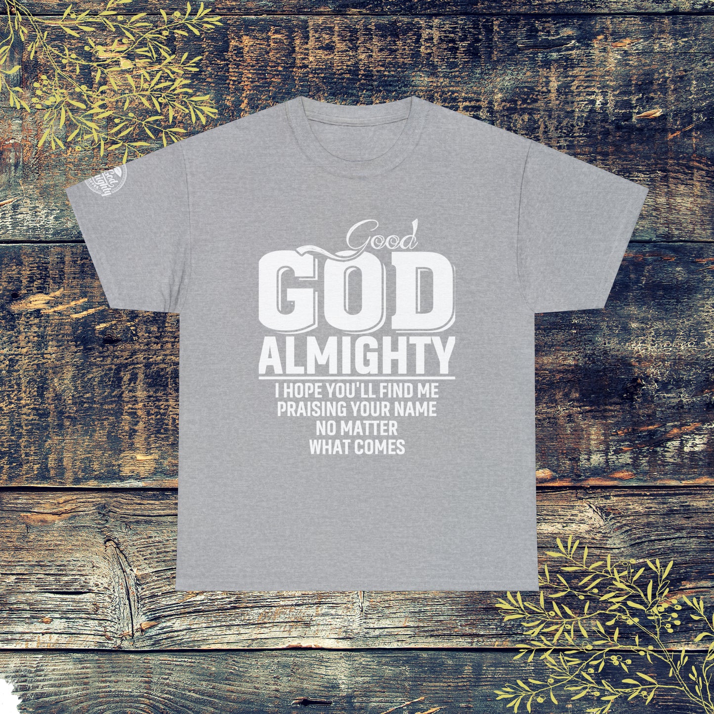 Good God Almighty Unisex Heavy Cotton Tee