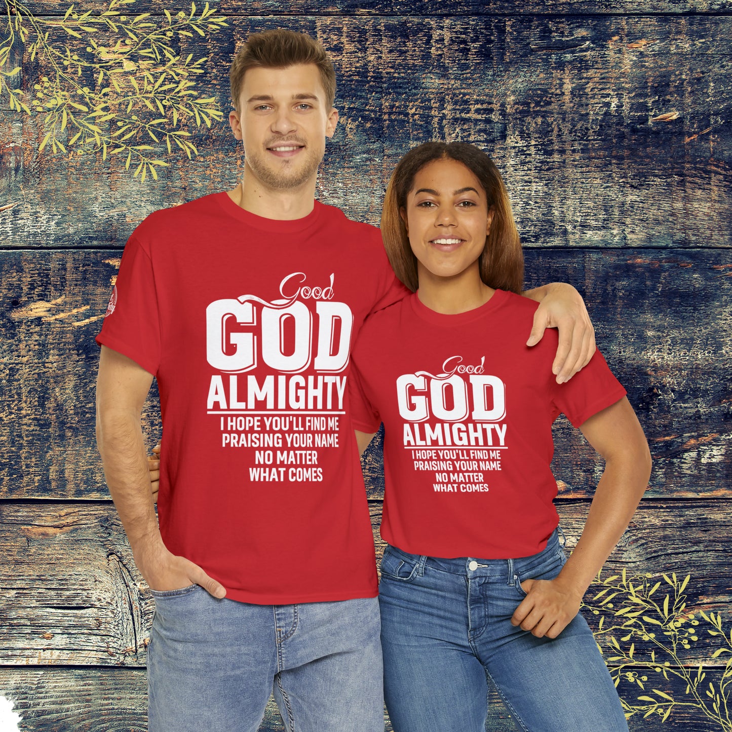 Good God Almighty Unisex Heavy Cotton Tee