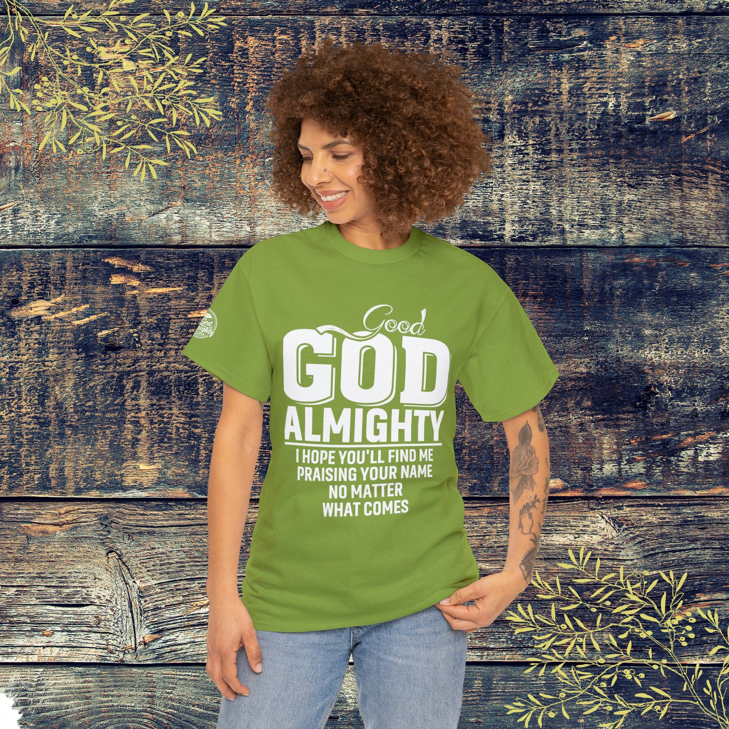 Good God Almighty Unisex Heavy Cotton Tee