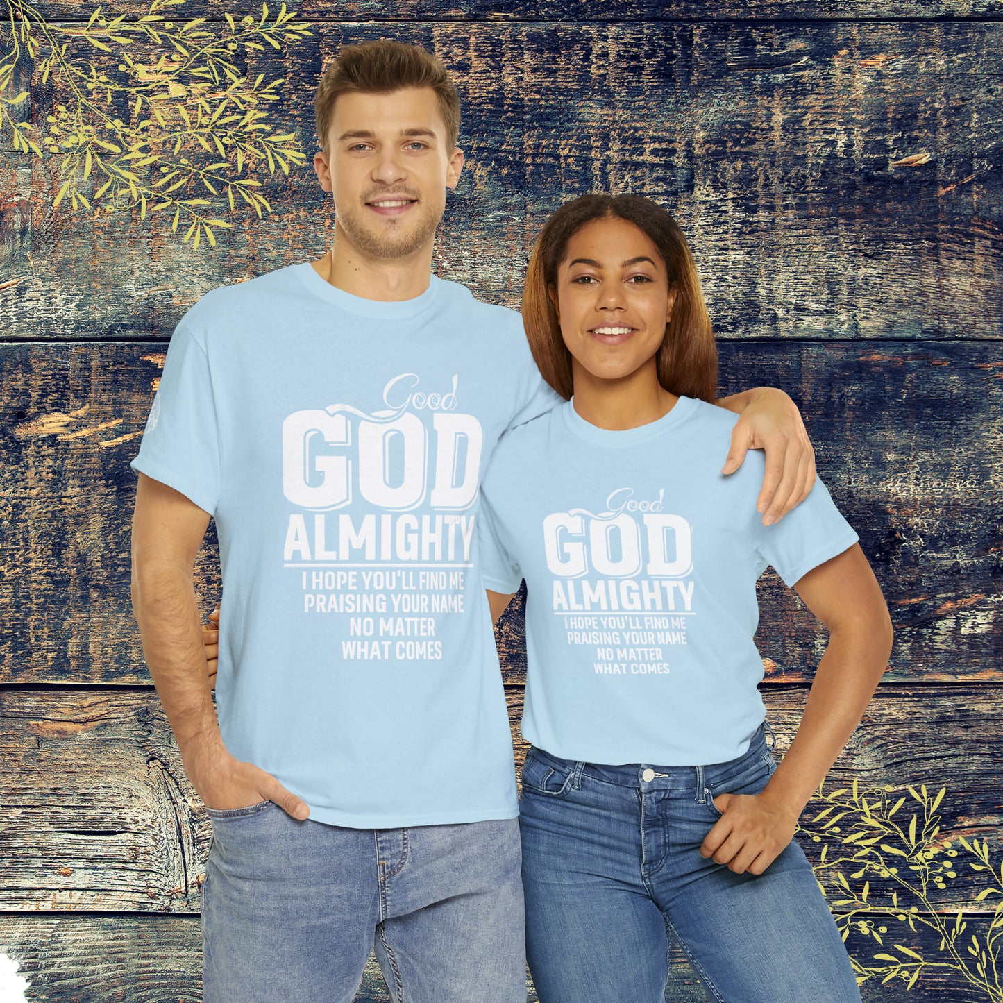 Good God Almighty Unisex Heavy Cotton Tee