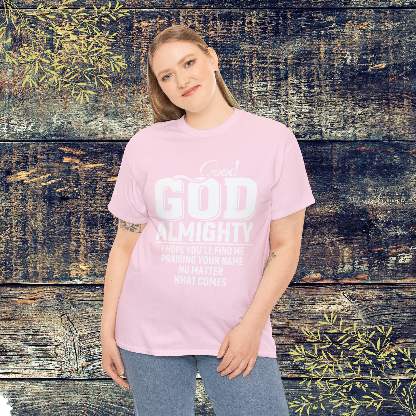 Good God Almighty Unisex Heavy Cotton Tee