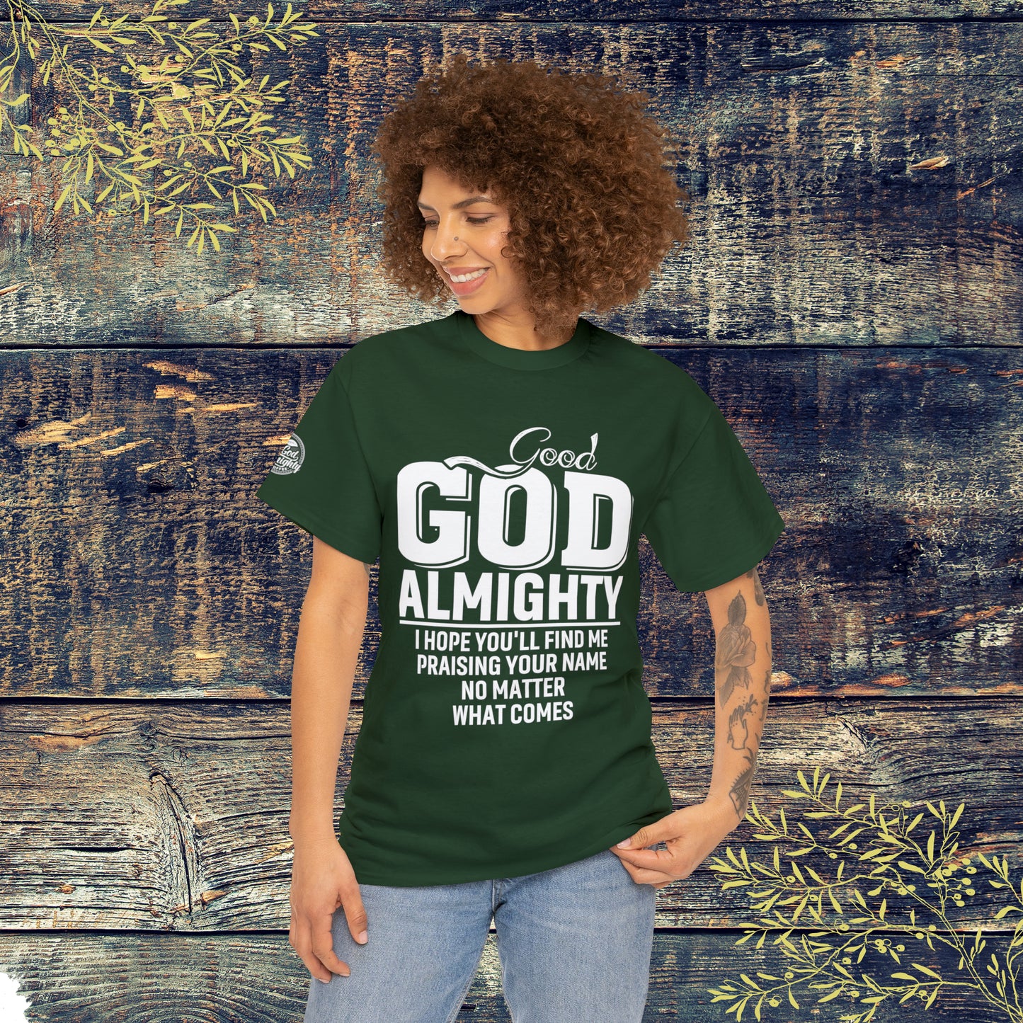 Good God Almighty Unisex Heavy Cotton Tee