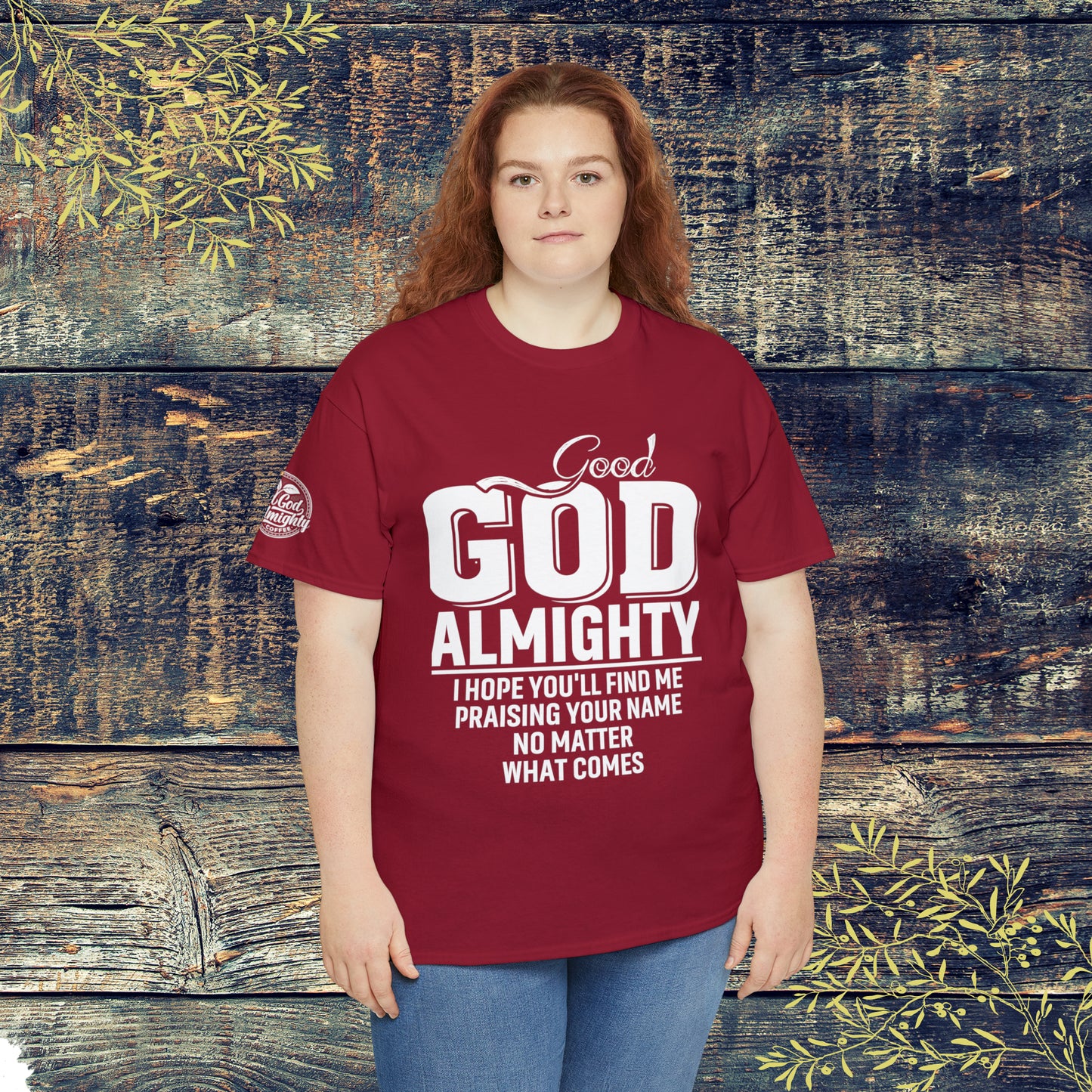 Good God Almighty Unisex Heavy Cotton Tee