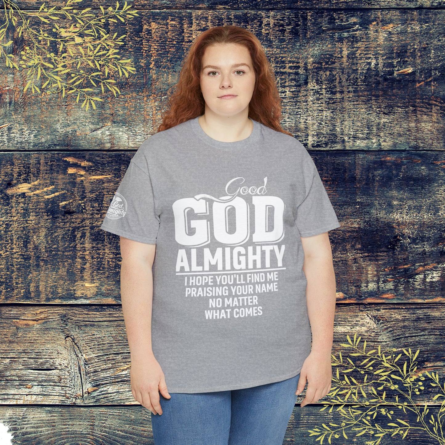 Good God Almighty Unisex Heavy Cotton Tee