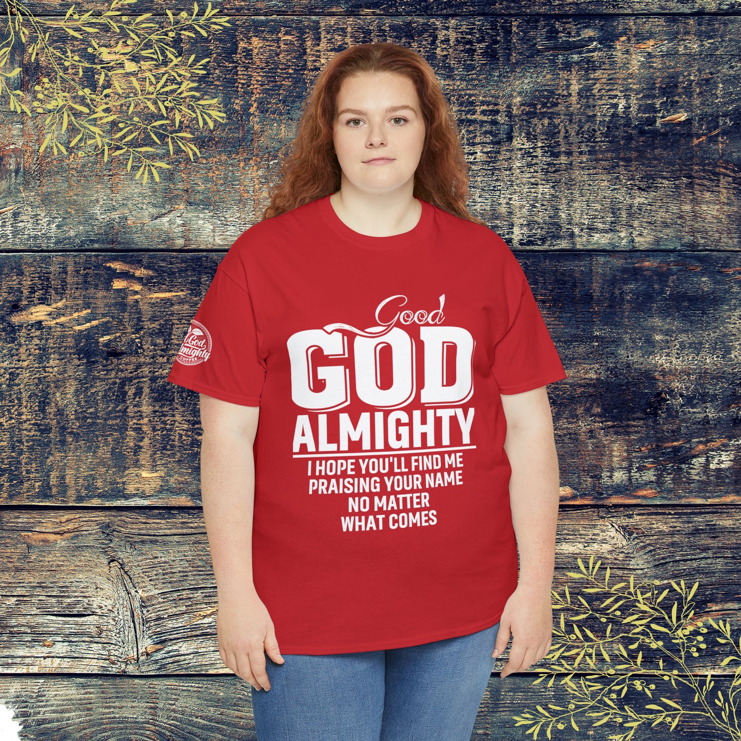 Good God Almighty Unisex Heavy Cotton Tee