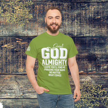 Good God Almighty Unisex Heavy Cotton Tee