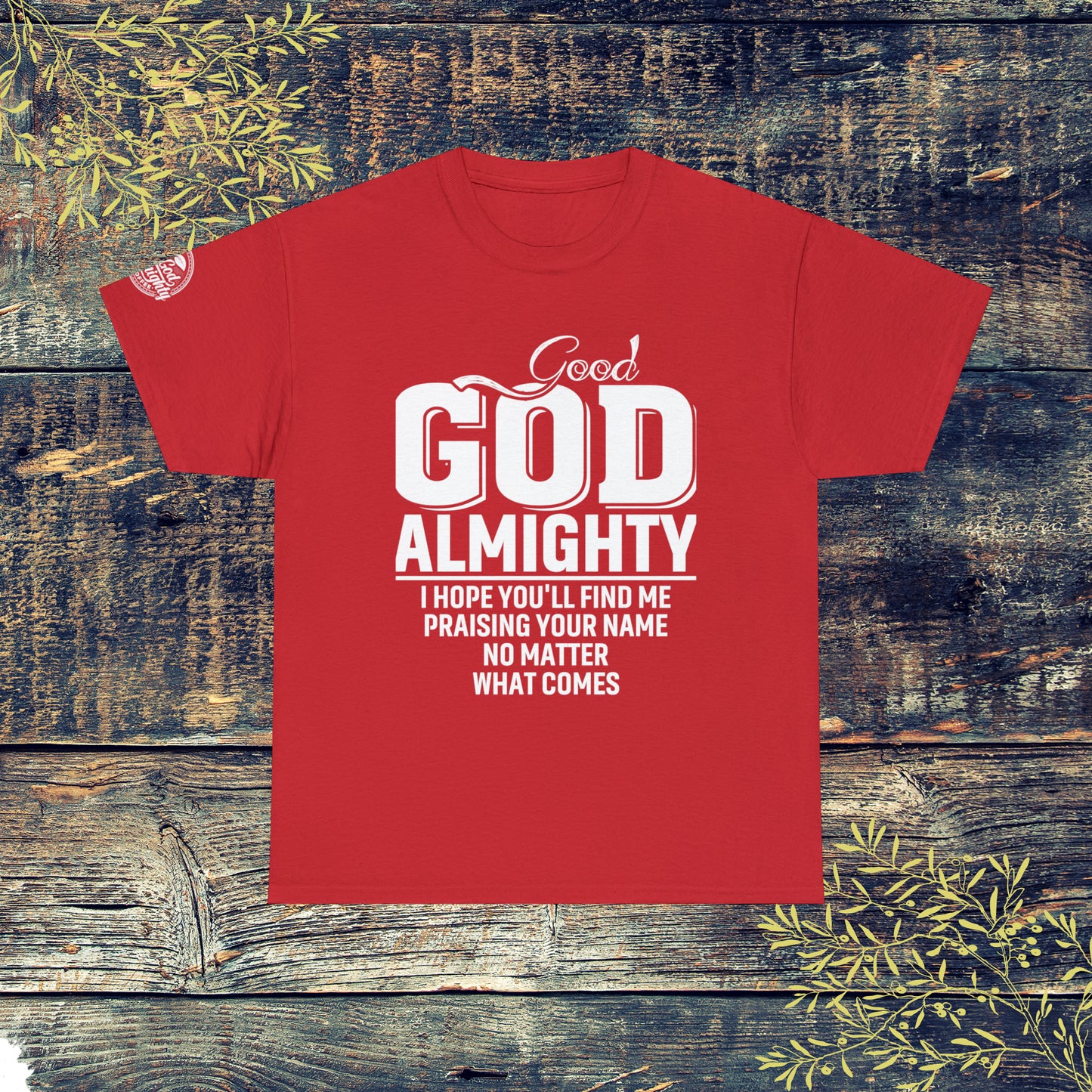 Good God Almighty Unisex Heavy Cotton Tee