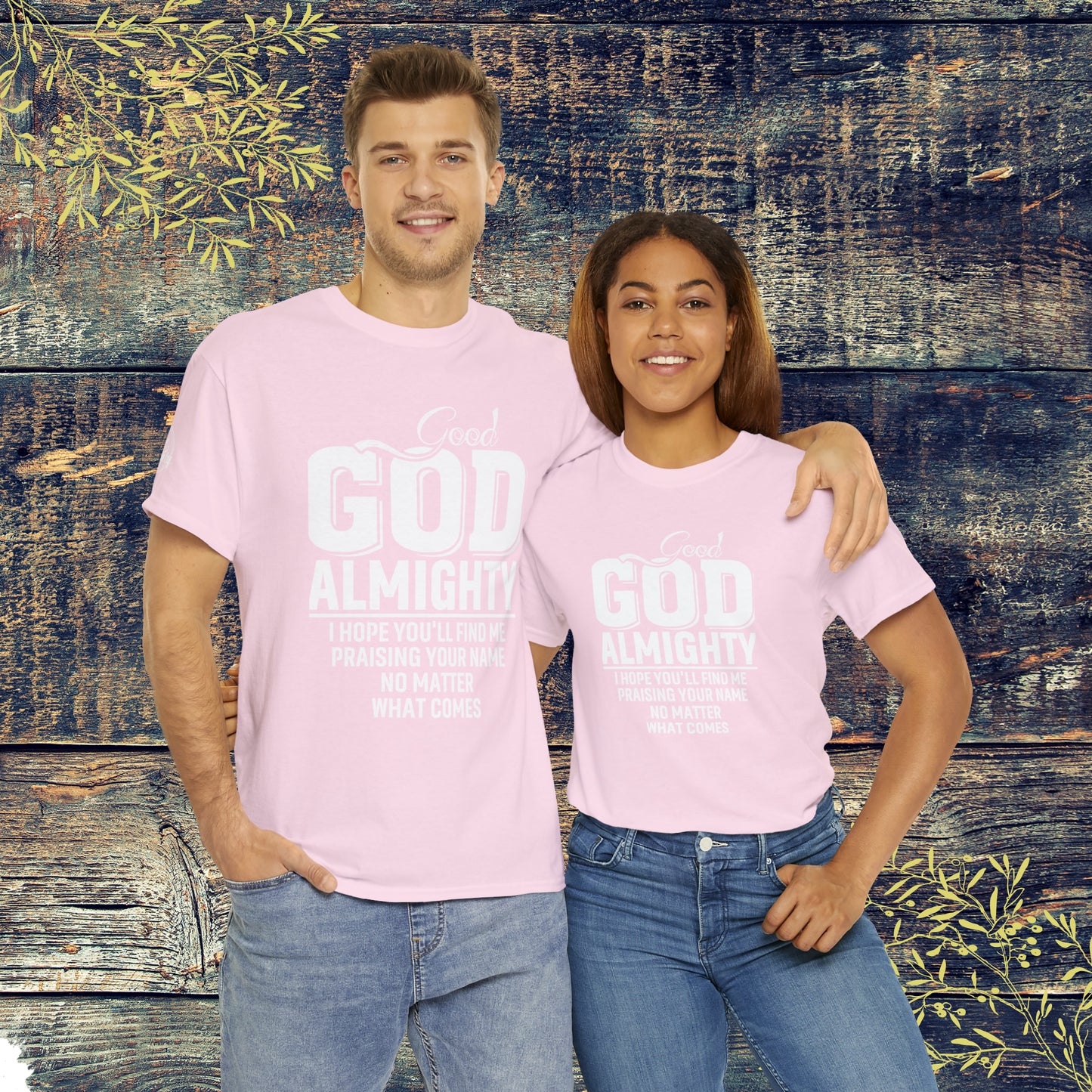 Good God Almighty Unisex Heavy Cotton Tee