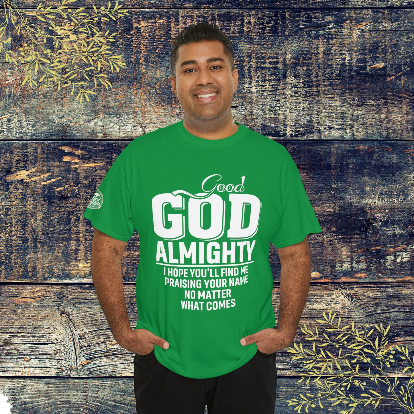 Good God Almighty Unisex Heavy Cotton Tee