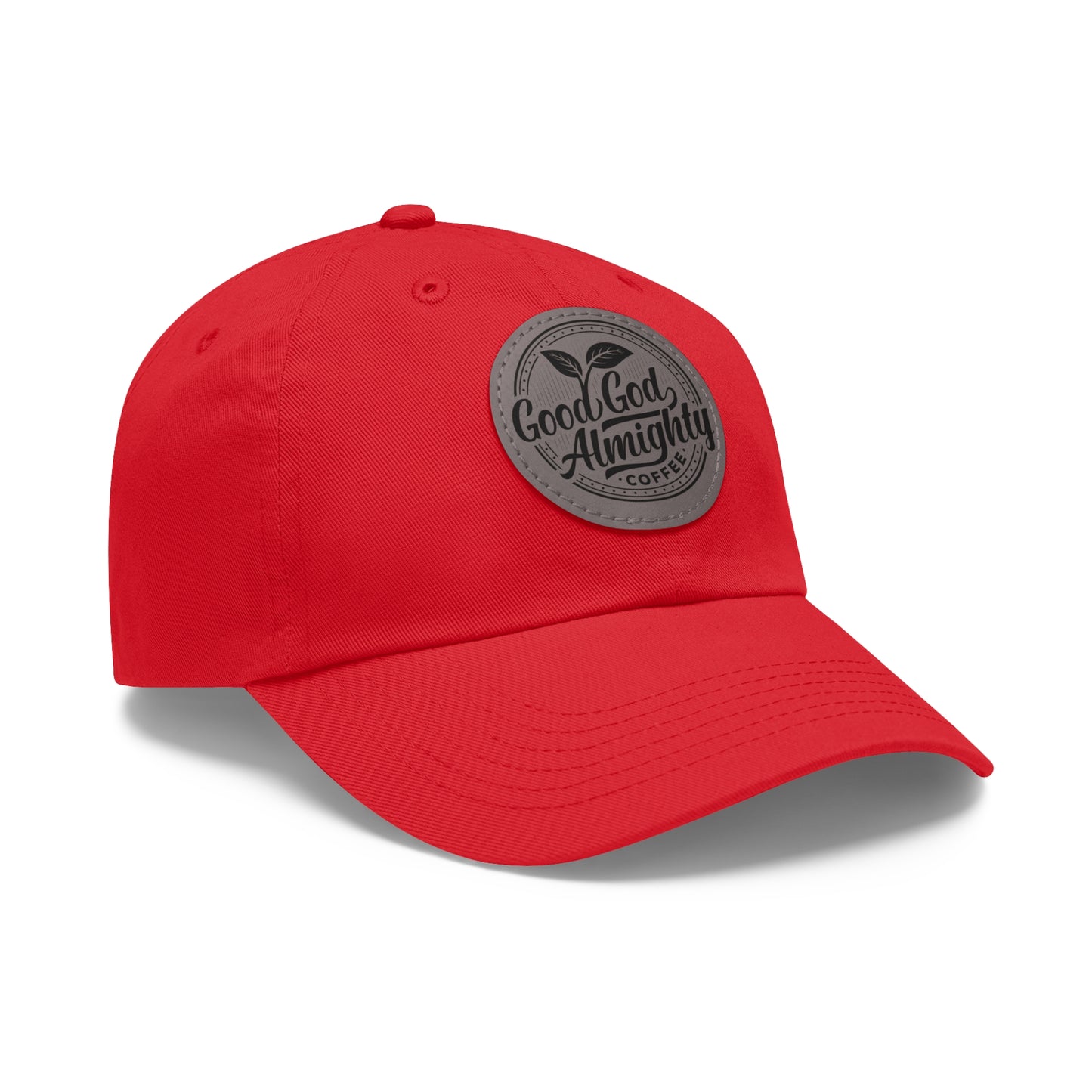 Good God Almighty Logo Hat with Round Leather Patch