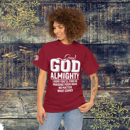 Good God Almighty Unisex Heavy Cotton Tee