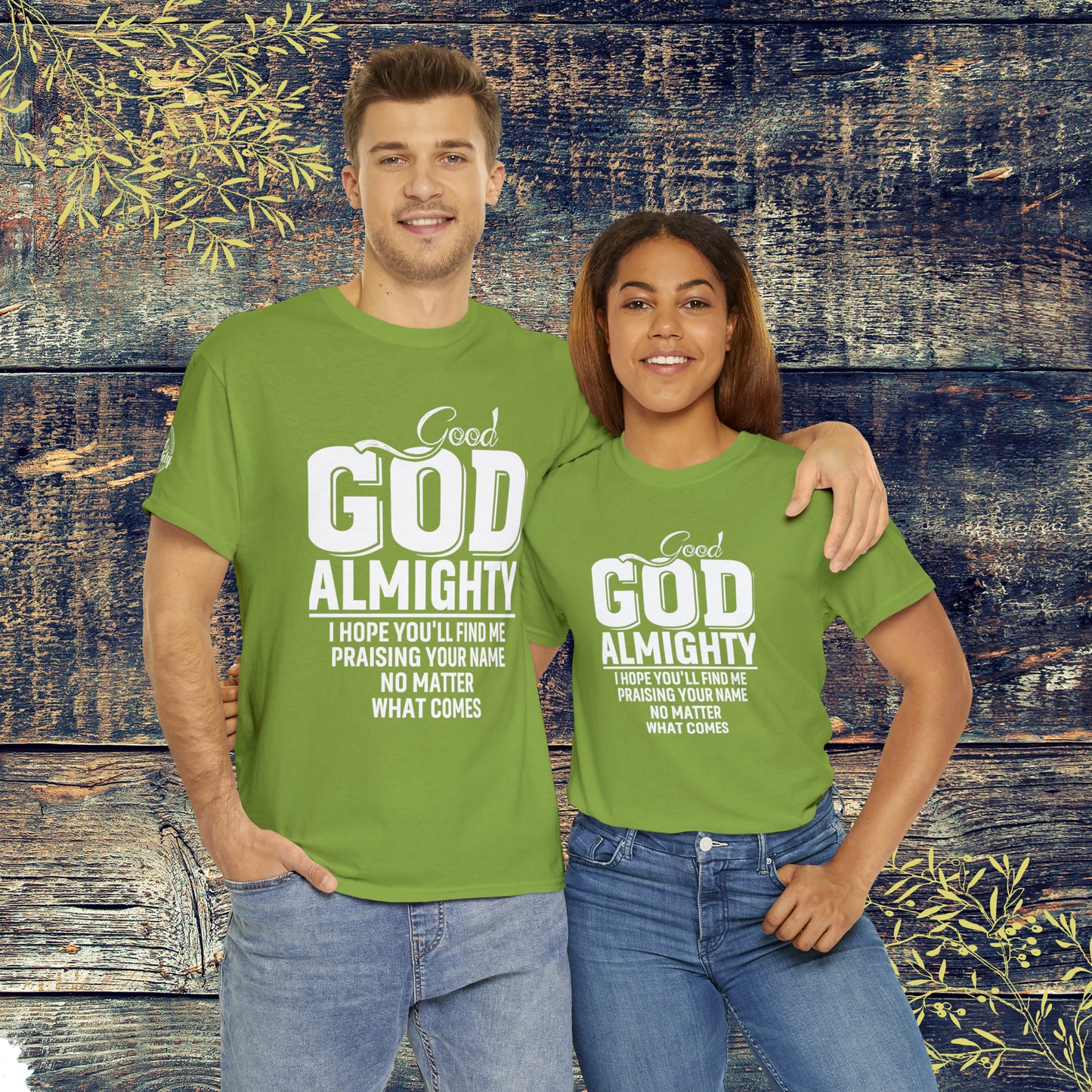 Good God Almighty Unisex Heavy Cotton Tee