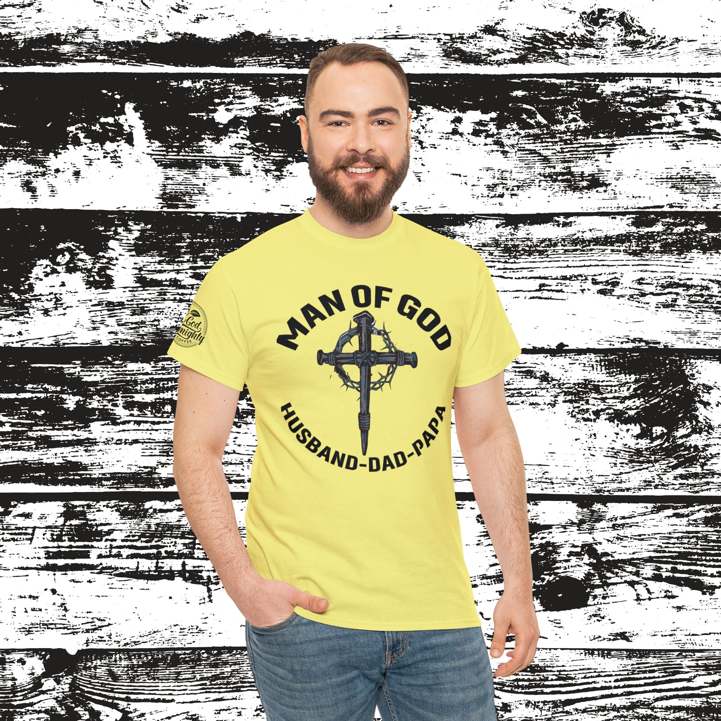 Man Of God Cotton Tee