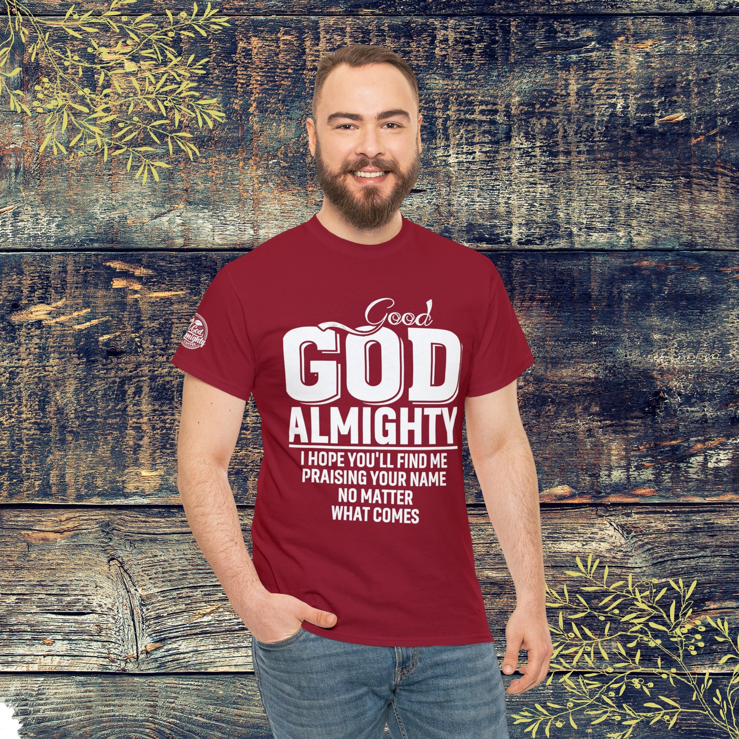 Good God Almighty Unisex Heavy Cotton Tee