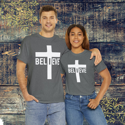 Believe Unisex Heavy Cotton Tee