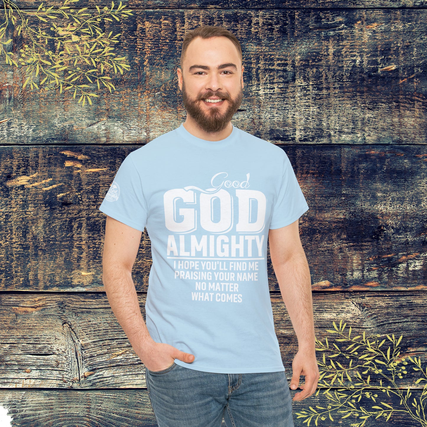 Good God Almighty Unisex Heavy Cotton Tee