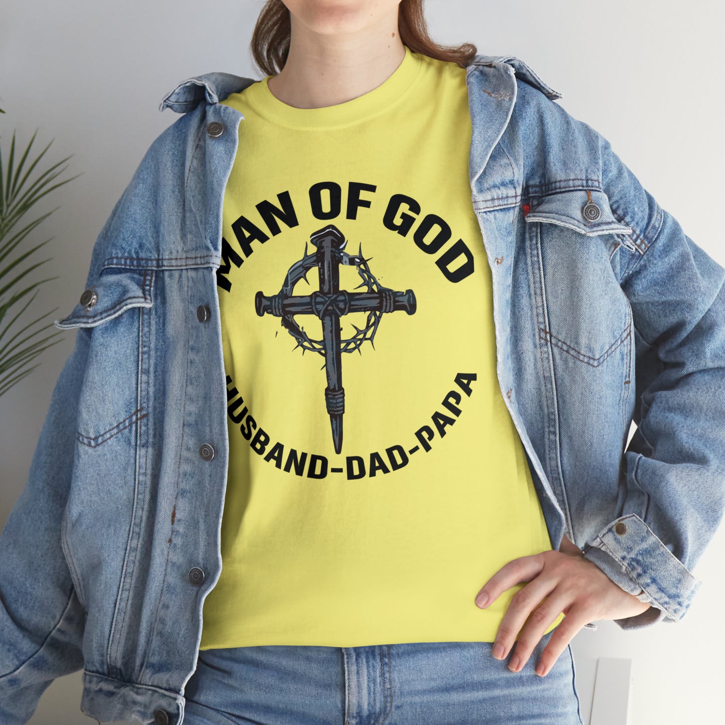 Man Of God Cotton Tee