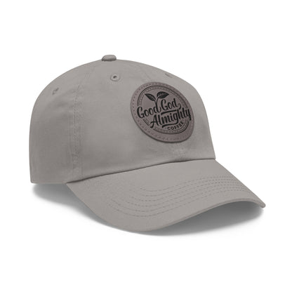 Good God Almighty Logo Hat with Round Leather Patch