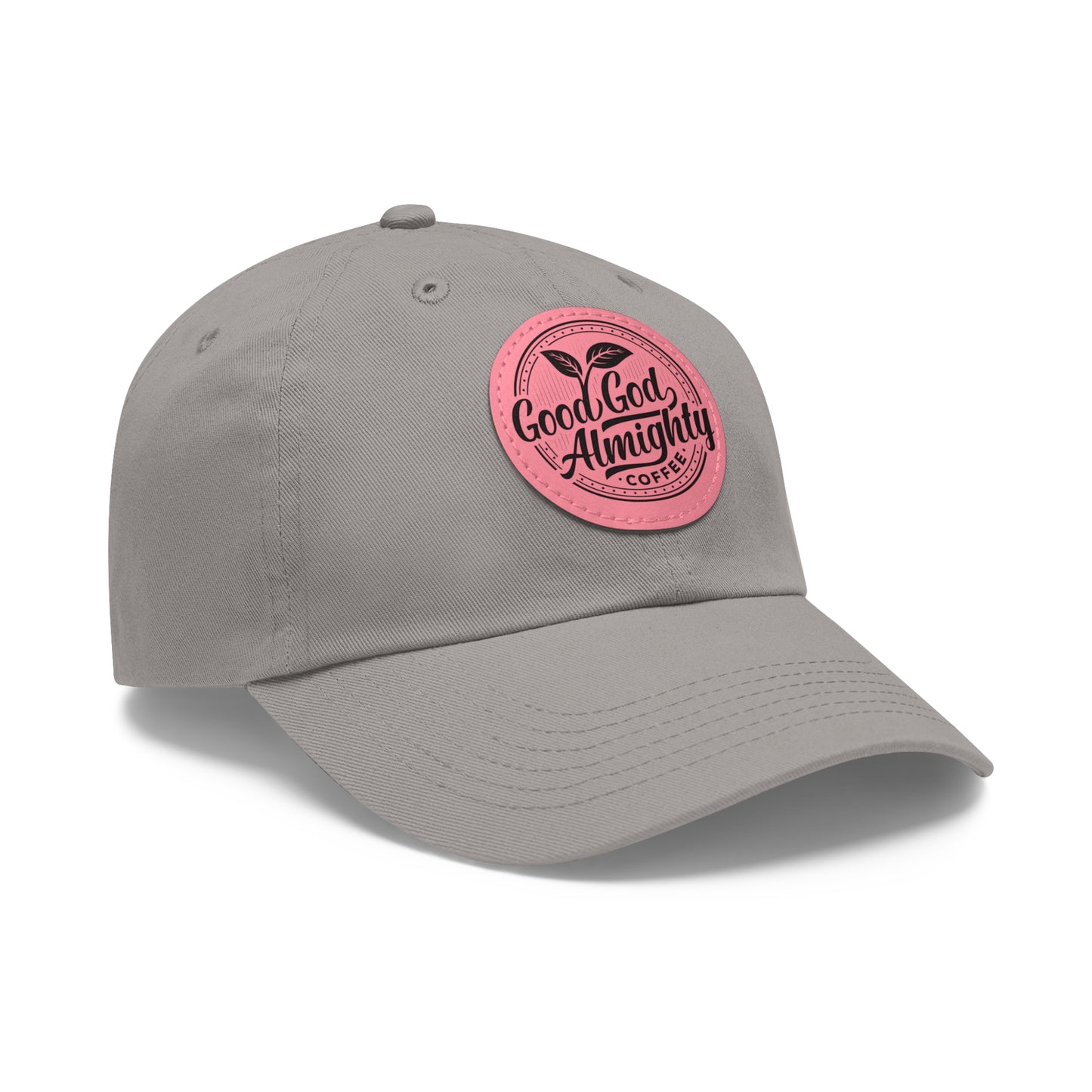 Good God Almighty Logo Hat with Round Leather Patch