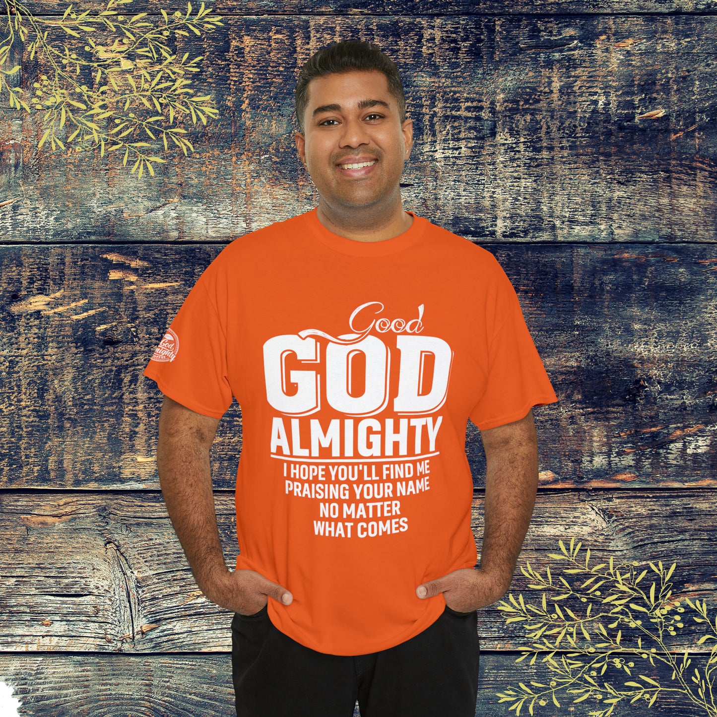 Good God Almighty Unisex Heavy Cotton Tee