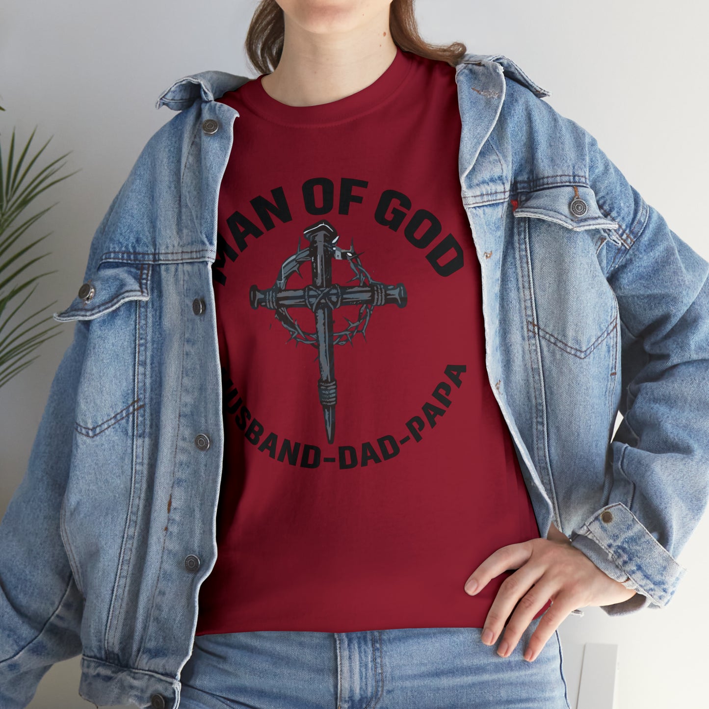 Man Of God Cotton Tee