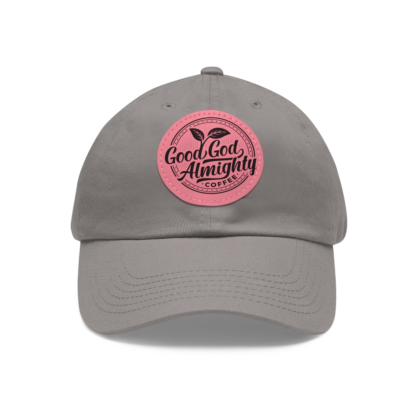 Good God Almighty Logo Hat with Round Leather Patch