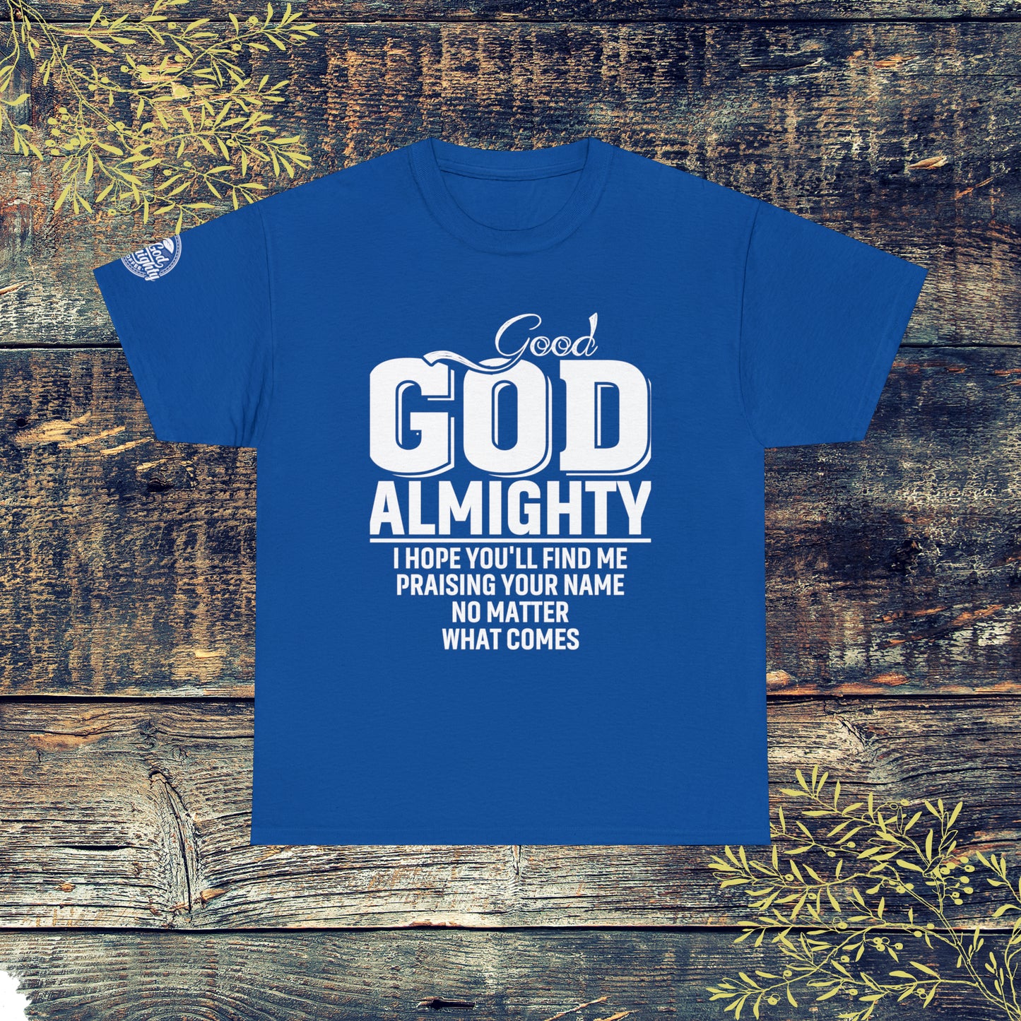 Good God Almighty Unisex Heavy Cotton Tee