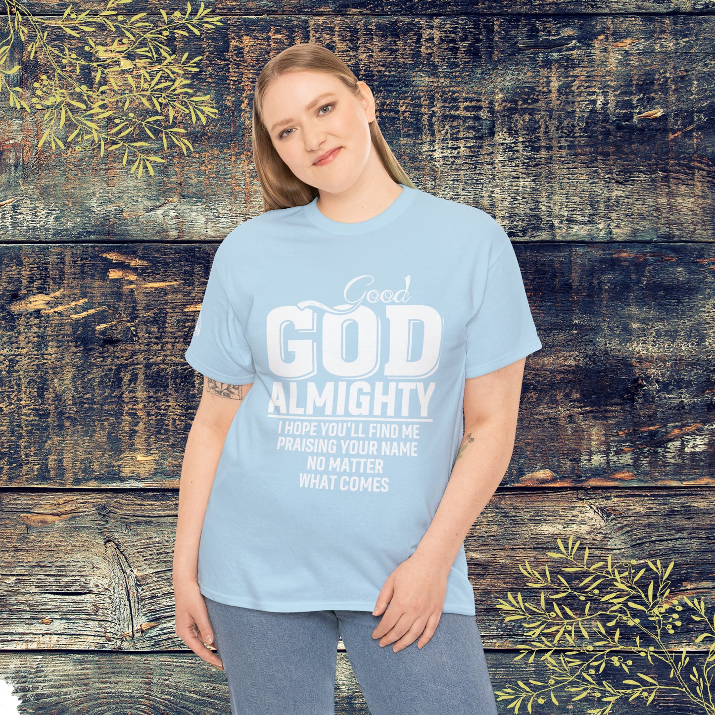 Good God Almighty Unisex Heavy Cotton Tee