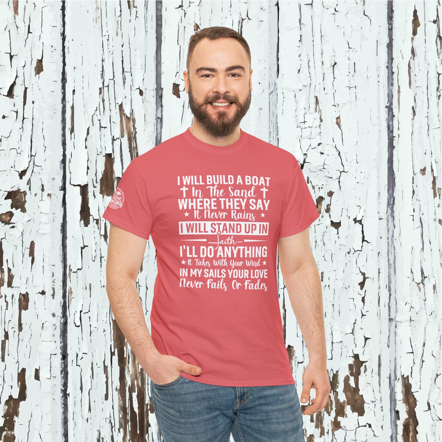 I'll Build a Boat Unisex Cotton Tee