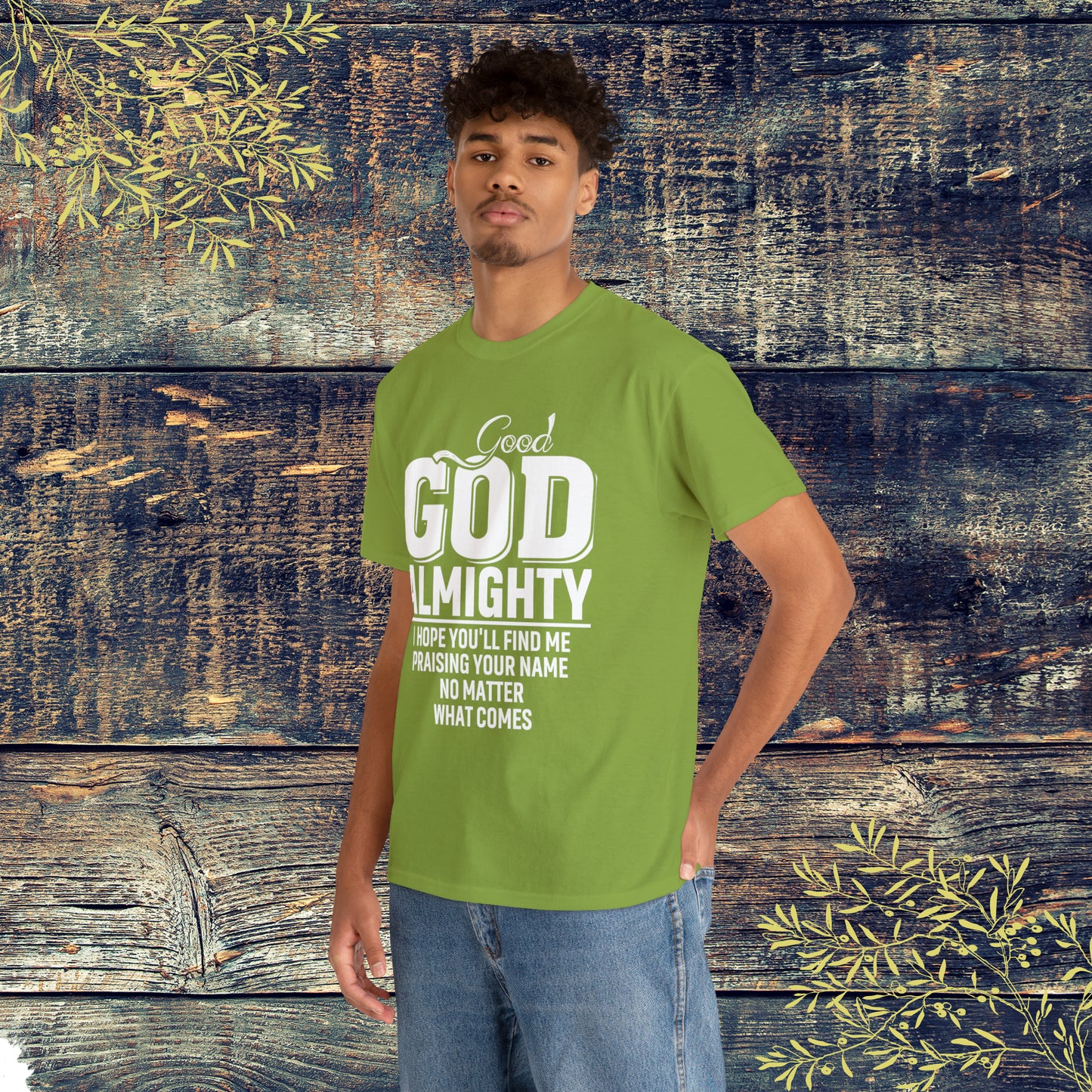 Good God Almighty Unisex Heavy Cotton Tee