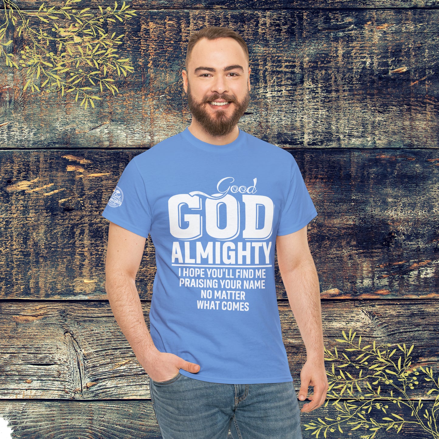 Good God Almighty Unisex Heavy Cotton Tee