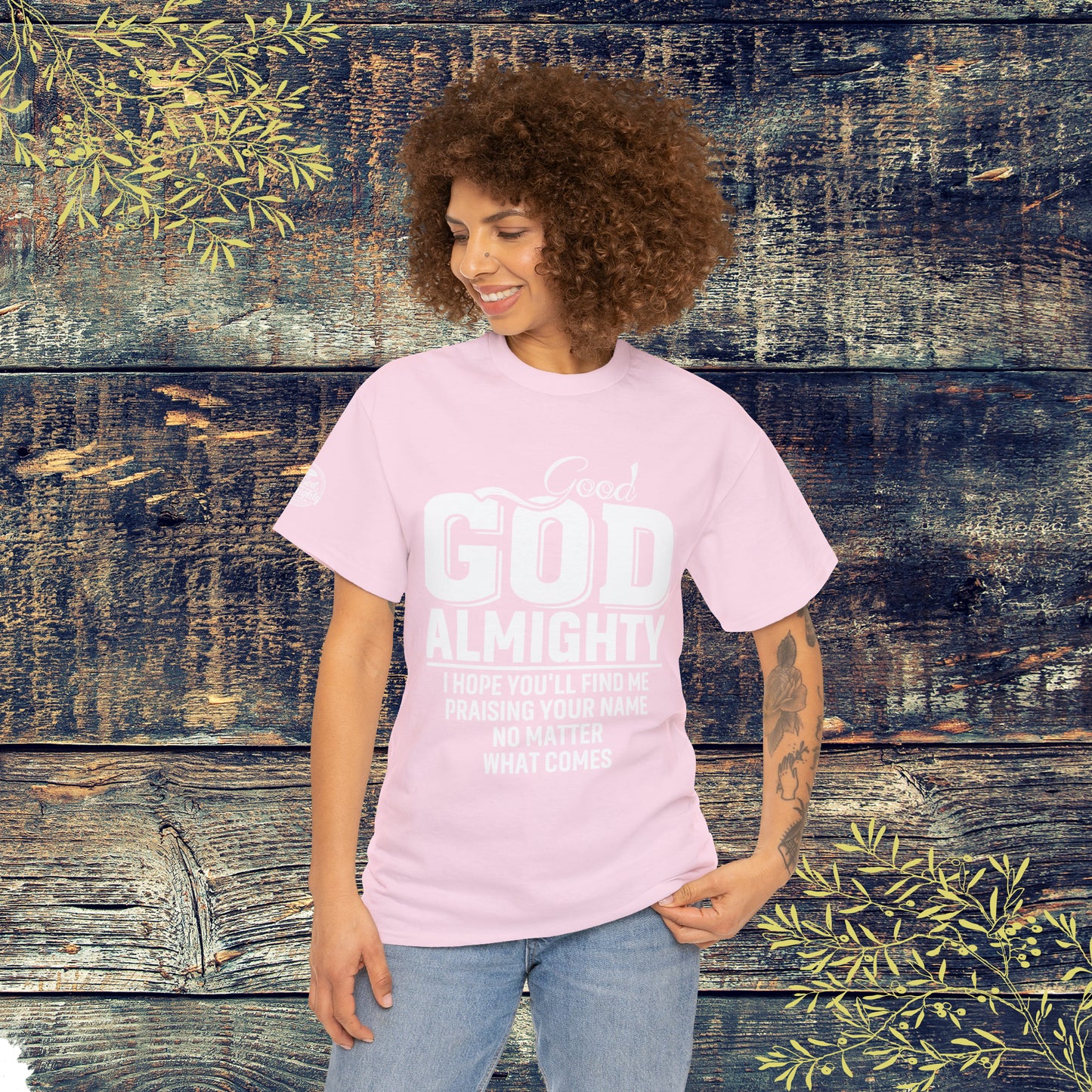 Good God Almighty Unisex Heavy Cotton Tee