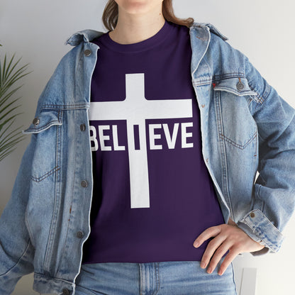 Believe Unisex Heavy Cotton Tee