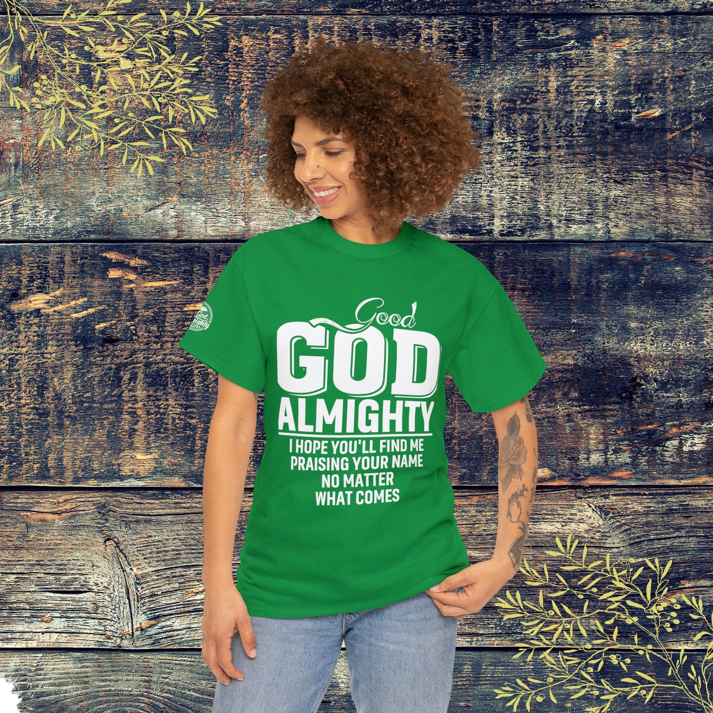 Good God Almighty Unisex Heavy Cotton Tee